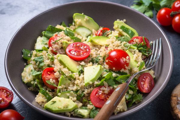 Savory Quinoa & Veggie Hash
