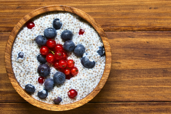 Berry Chia Seed Pudding