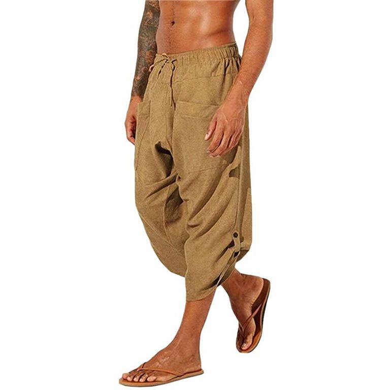 Yoga Capri Mens Yoga Pants