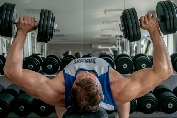Close Grip Dumbbell Press