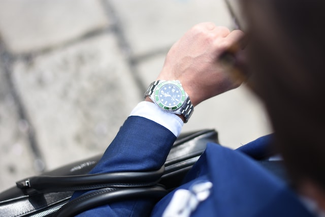 Men's Style #4. Wear an impressive watch or accessories