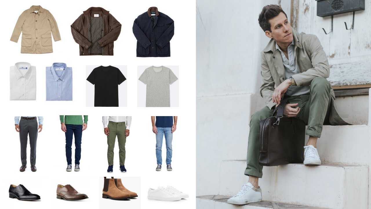 neutral men's first date attire