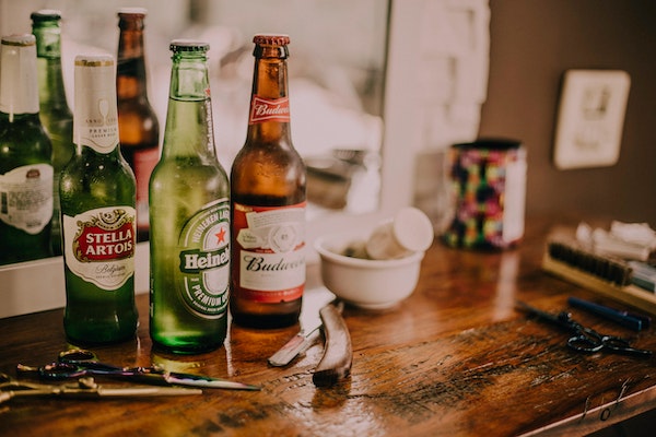 A Photo Of Three Bottles Of Alcohol