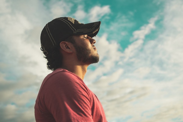 A Man Having A Great Mindfulness
