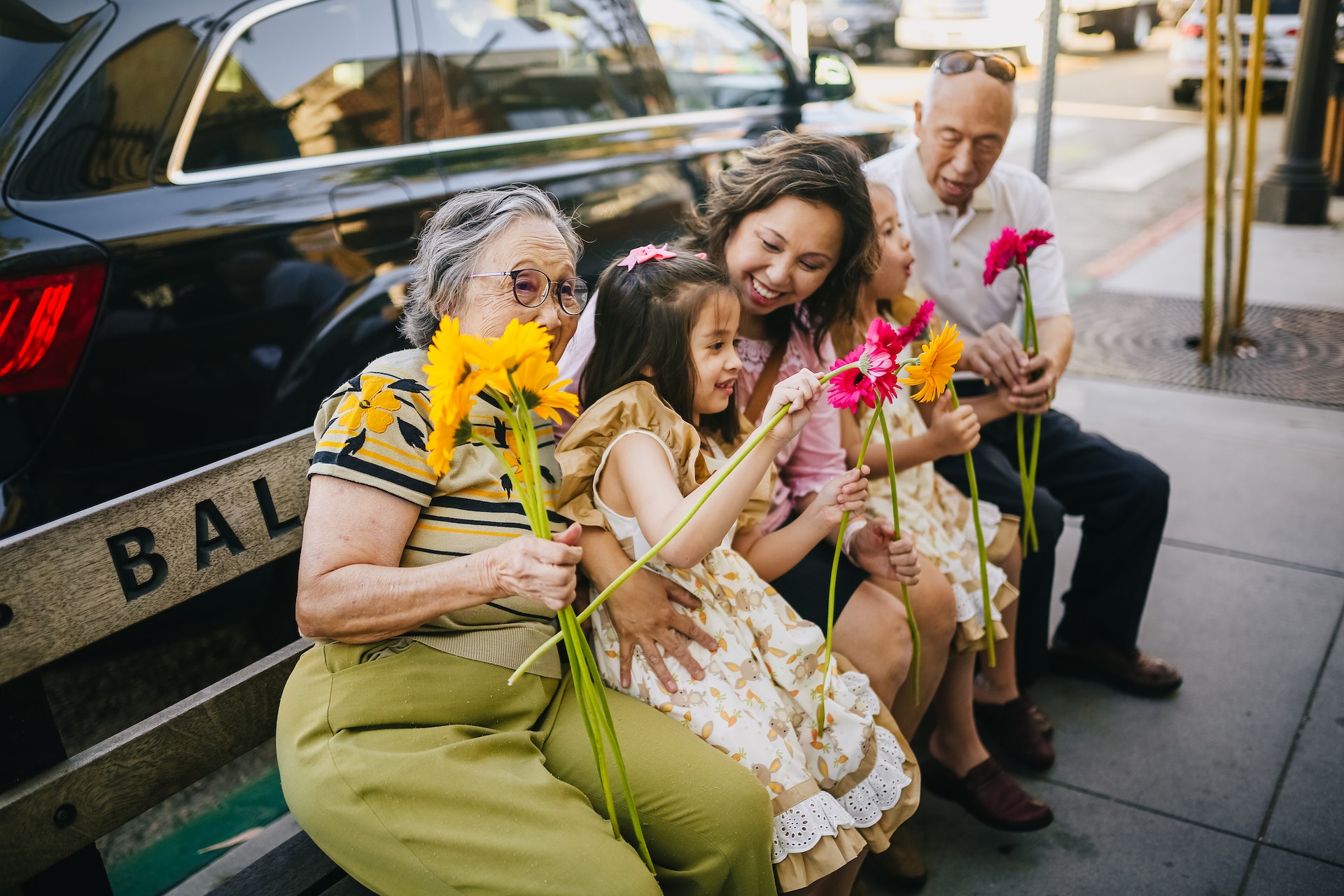 An Asian Family Having Some Bond