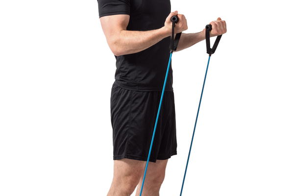 Resistance Band Zottman Curl 