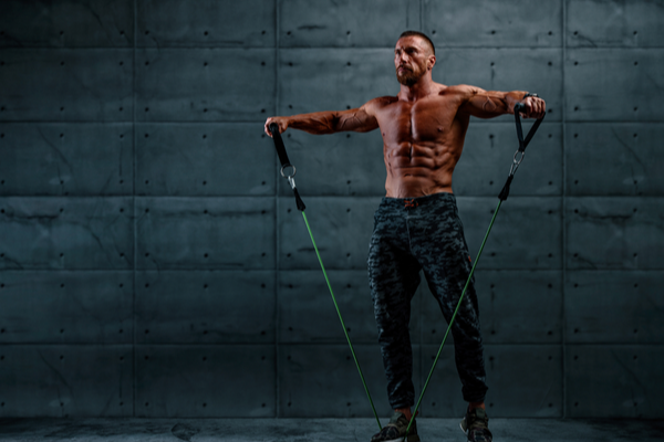 Resistance Band Rack Pulls