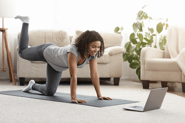workout at home with DAREBEE