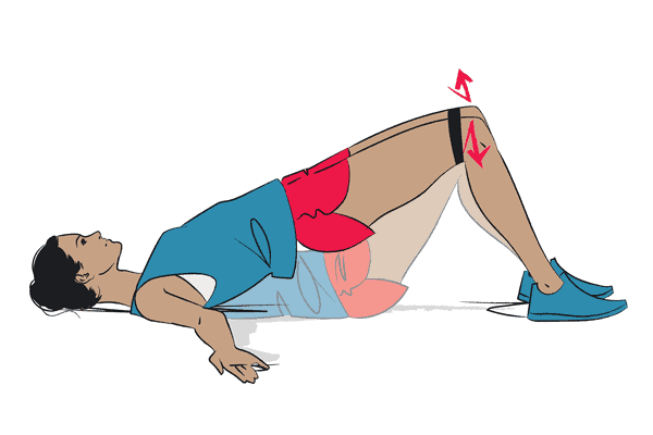 How to properly do banded glute bridges