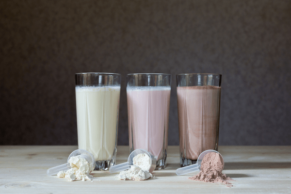 Protein shakes offer lots of protein, great for a post-workout meal