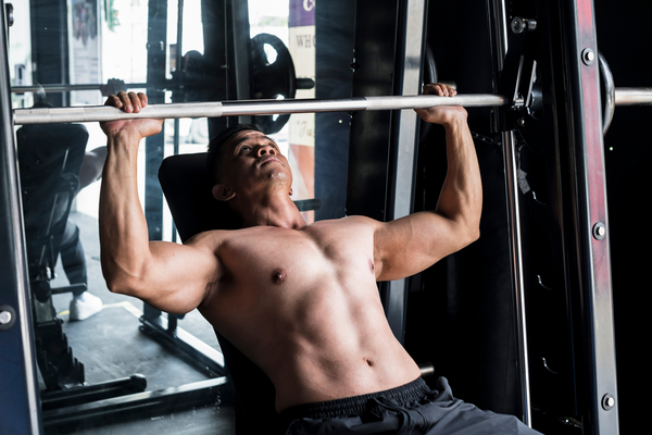 Smith Machine Incline Bench Press 