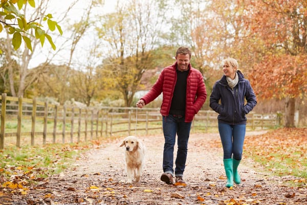 Walking leisurely with a partner has a place in health and wellness