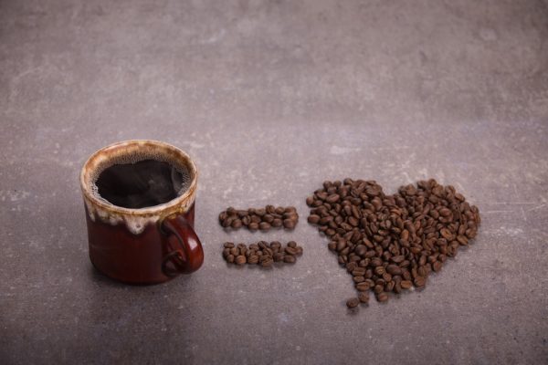 Coffee and heart